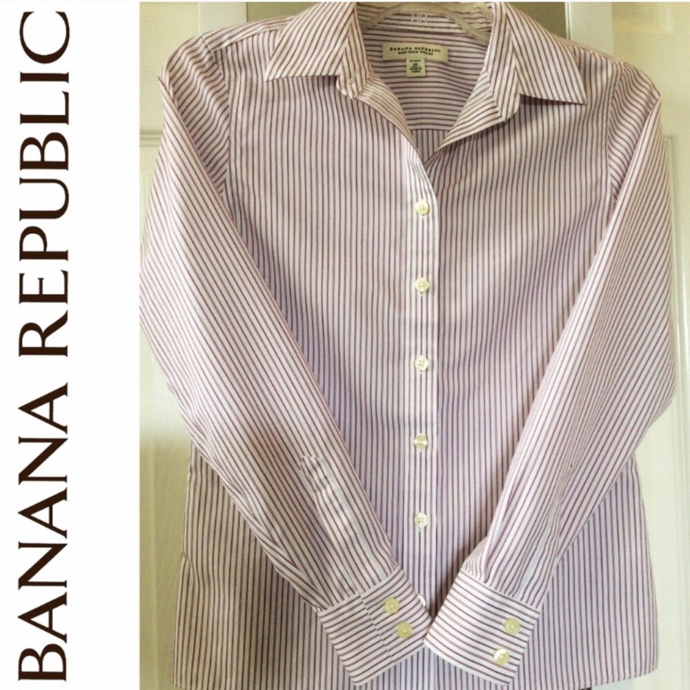 Button Down 2P with Stripes